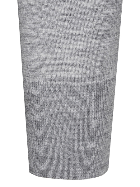 Джемпер- кардиган , ворот стойка, на молнии, дл/рук. (420, Светло-серый, 46 - S)