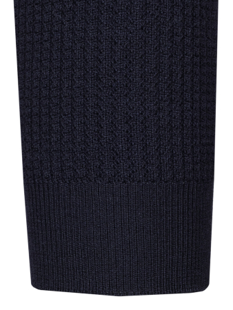 Поло, ворот стойка, пуговицы, однотон., дл/рукав (008, Темно-синий , 46)