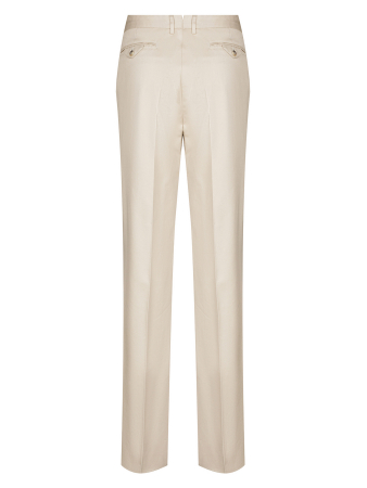 Брюки, Piacenza, спорт.-классика, с защипами, однотон. (04568, Бежевый, 48)