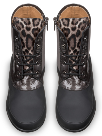 Ботинки, Pakerson (0000, Серый, 37, 100% кожа, Кожа телячья 100%)