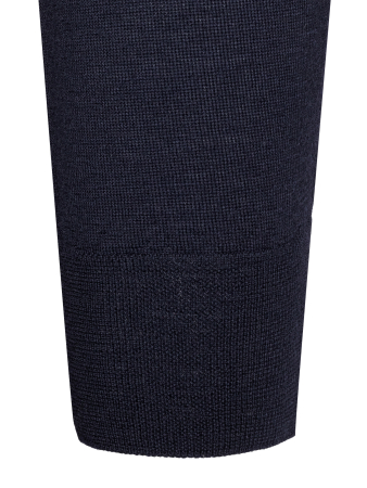 Поло на пуговицах, однотон. дл/рукав (008, Темно-синий, 50)