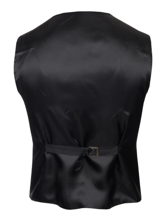 Жилет+фуляр, EM (Черный(сер.квадрат.), 48 - S , R)