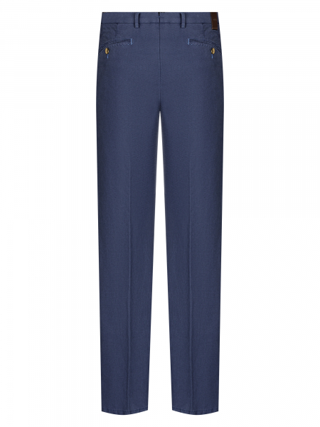 Брюки, MMX, Lupus, спорт.-классика, однотон., без защип. (18, Синий, 50, 6)