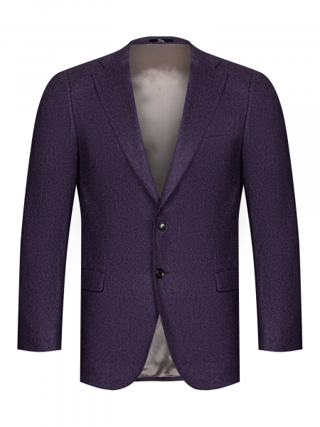 Пиджак, Jaguar SURREY, рябь (79, Фиолетовый, 50 - M, 4)