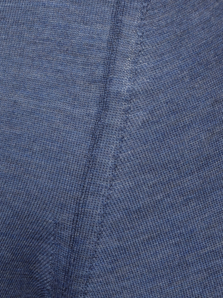 Джемпер, круглый ворот, однотон.дл/рук. (009, Голубой, 50)