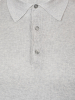 Поло, на  пуговицах, короткий рукав, однотонное (53, Светло-серый, 56 рукав 29 см )
