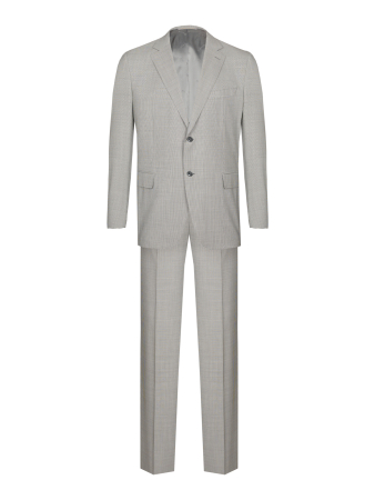 Костюм, средне-приталенный, лапки (16745, Черный/Белый, 58 , R)