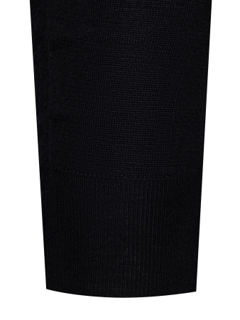 Пуловер, V - вырез, длин. рукав (3307, Черный, 46 - XS)