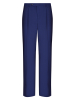 Брюки, Ravazzolo, средне-притал., с защипами, однотон. (12700, Синий, 54 , C)