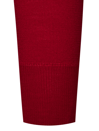 Джемпер, стойка, молния, дл/рукав (029, Бордовый, 46 - XS)