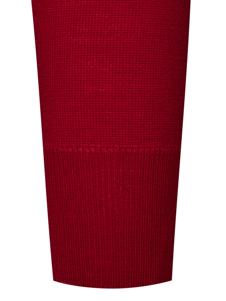 Джемпер, стойка, молния, дл/рукав (029, Бордовый, 46 - XS)