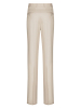 Брюки, Garderobe, классика, без защипов, в полоску (650, Бежевый, 50)