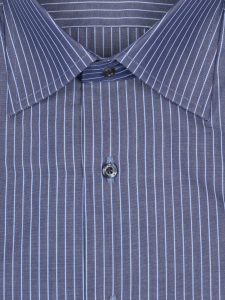 Сорочка, Verita, ДР, SF, в полоску (014, Темно-синий, 39/40)