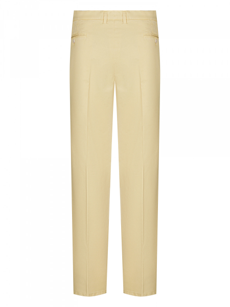 Брюки, A.Ferrante, спорт.-классика, без защипов, однотонные (010, Лимон, 58)