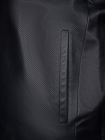 Куртка, Sforza, перфорация, молния (049, Темно-синий, 46 - XS)