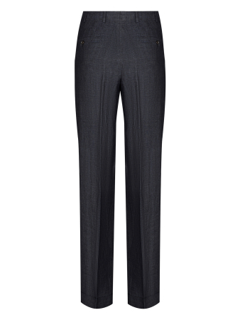 Брюки BOQL, классика, с защипом/манжеты Jaguar (18, Графит, 50, 6)