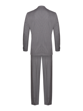 Костюм, BEN, Jaguar , классика, в полоску (17, Серый в розовую полоску, 52 / 54 , 6)