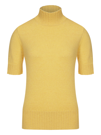Джемпер, Maillot (стойка, кор.рук.) (Горчичный, L)