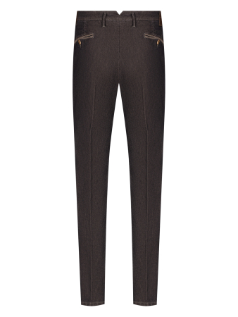 Брюки, MMX, Lupus, спорт.-классика, однот., без/защип. (35, Коричневый, 54, 4)