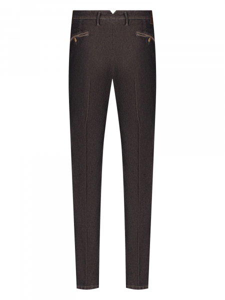 Брюки, MMX, Lupus, спорт.-классика, однот., без/защип. (35, Коричневый, 54, 4)