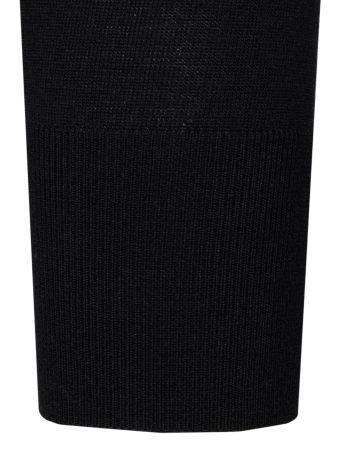 Джемпер, ворот стойка на молнии, дл/рук. (002, Черный, 58 )