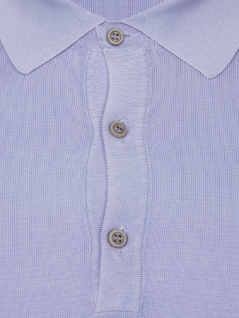 Поло, короткий рукав, однотонное (2442, Сиреневый, 50 - M  рукав 27 см)