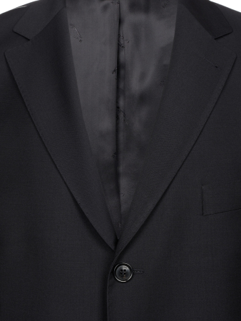 Костюм, BOLT, Jaguar, классика, однотон., 3 пугов., 2шл. (19, Черный, 48, 6)