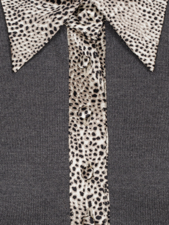 Блузка, Daniela Drei, кор.рук, поло (602, Серый, 40)