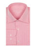 Сорочка, длинный рукав, классика, рубчик (730, Розовый, 39/40)