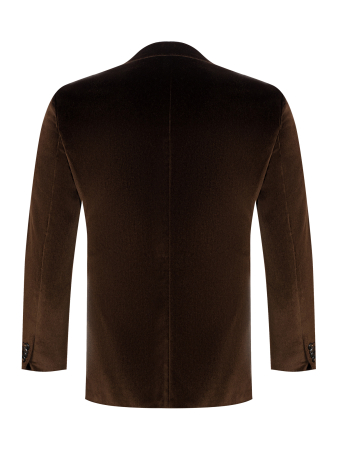 Пиджак, Jaguar, велюр (39, Коричневый, 56 - XXL, 8)