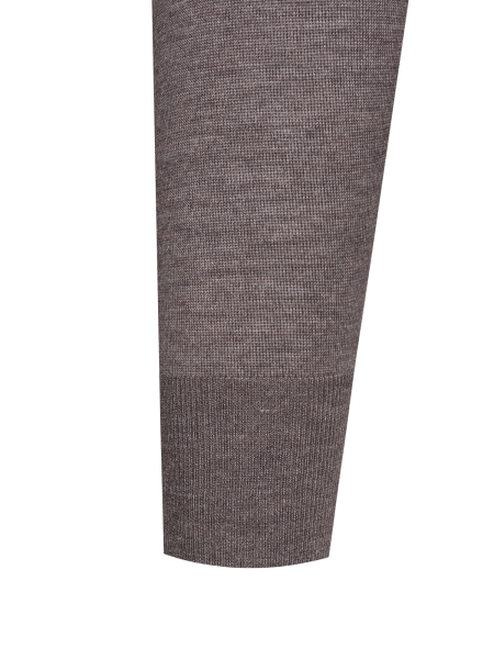 Джемпер, круглый ворот , дл/рукав (480, Кофейный, 50)