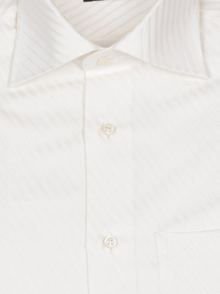 Сорочка, Guiducci ДР, классика,  диагональ (002, Молочный, 37)