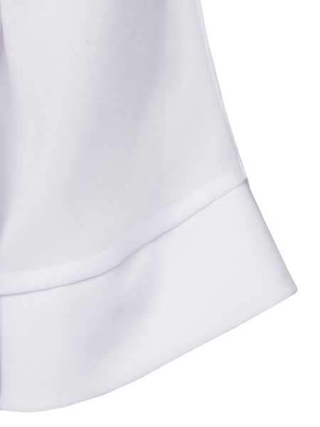 Блуза женская, 3/4рукав,  летуч.мышь (001, Белый, 44)