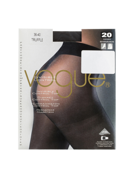 Колготки, Invisible, 20 den (0289, Темно-телесный, 36-40, 20 den)