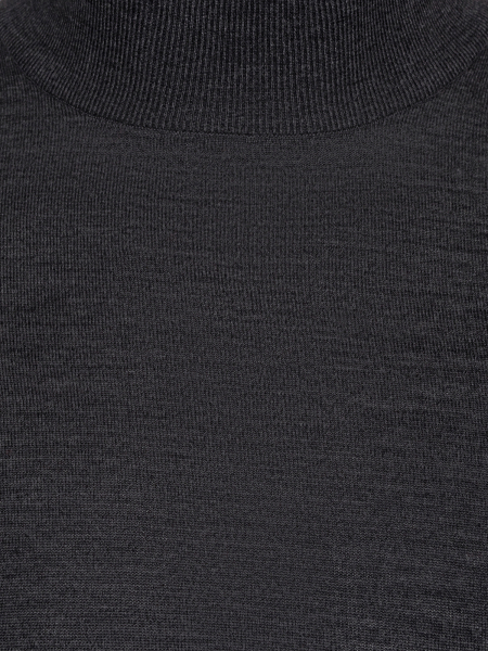 Джемпер , ворот стойка, дл/рукав (116, Темно-серый, 46 - S)