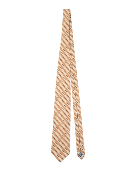 Галстук, Jaguar, серебр. рис.ягуар (36, Золотой)