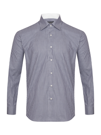 Сорочка, Verita, ДР, SF, в полоску (022, Темно-синий, 41/42)