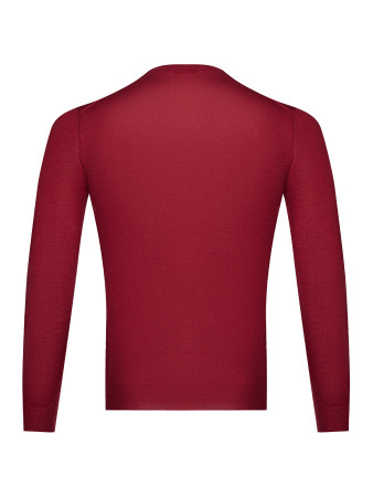 Джемпер, круглый ворот, длин. рукав (4279, Красный, 46 - XS     )