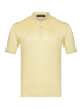 Поло на пуговицах, однотонное, кор рукав (800, Желтый, 52 - L  рукав 25 см)