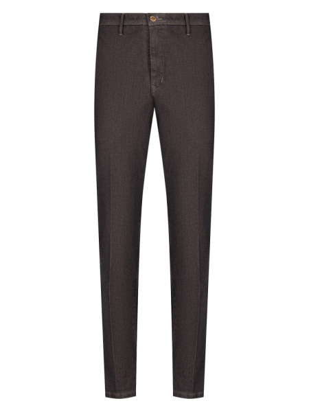 Брюки, MMX, Lupus, спорт.-классика, однот., без/защип. (35, Коричневый, 54, 4)