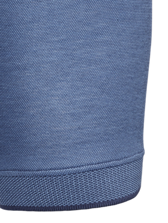 Поло однотонное, короткий рукав, рубчик (229, Темно-синий, 54 - XL  рукав 28 см)