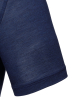 Поло однотонное, ворот  с окантовкой, кор/рукав (307, Т-синий/Белый, 60-4XL рукав 24 см)