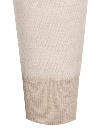 Джемпер, стойка ворот, на молнии, длин. рукав (4, Коричневый, 60 - 4XL)