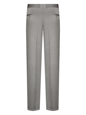 Брюки, Garderobe, однотонные (360, Серый, 46, 6)