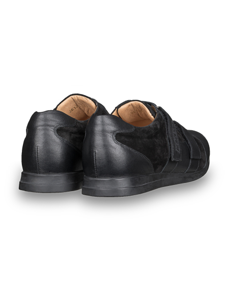 Кроссовки, Pakerson (999, Черный, 43,5, 100% кожа, 100% замша)