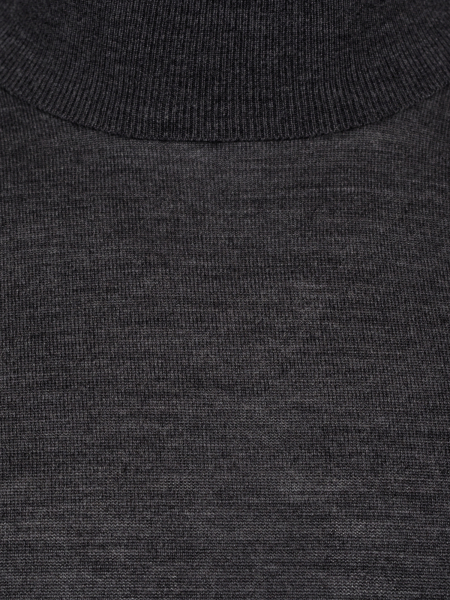 Водолазка , однотон. дл/рукав (116, Темно-серый, 46)