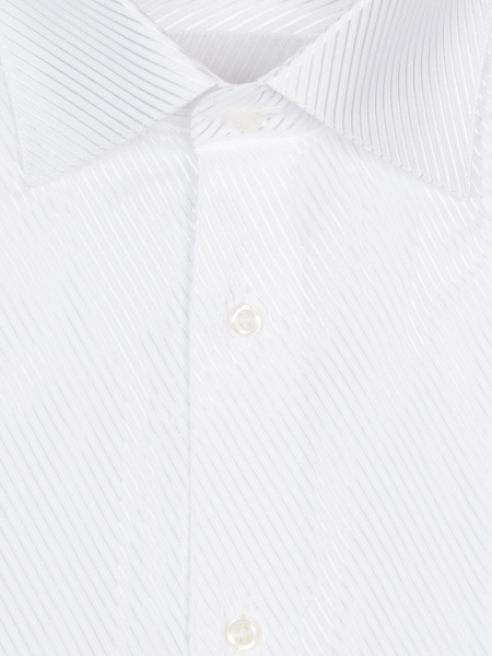 Сорочка, SMT, ДР, Siena, классика, в полоску (23, Белый, 37/38)