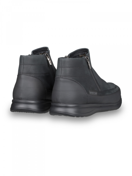 Полусапоги, Pakerson (999, Черный, 40, 100% микрофибра, Нубук 100% кожа)