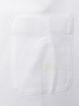 Футболка , круглый ворот, карман, короткий рукав (001, Белый, 62-5XL  рукав 29 см)