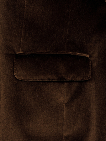 Пиджак, Jaguar, велюр (39, Коричневый, 56 - XXL, 8)